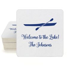 Kayak Square Coasters
