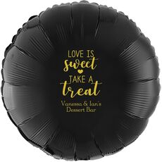 Love is Sweet Take a Treat Mylar Balloons