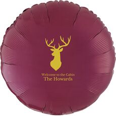 Mounted Buck Mylar Balloons