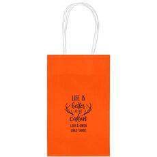 Life Is Better At The Cabin Medium Twisted Handled Bags
