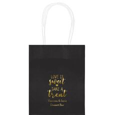 Love is Sweet Take a Treat Mini Twisted Handled Bags