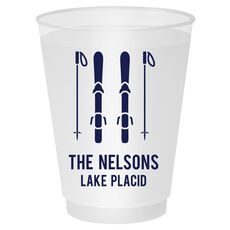 Skis and Poles Shatterproof Cups