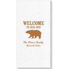 Welcome To Our Den Deville Guest Towels