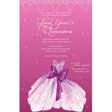 Party Dress Invitations