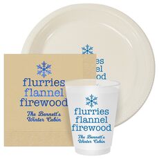 Flurries Flannel Firewood