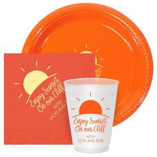 Enjoy Sunset on our Cliff