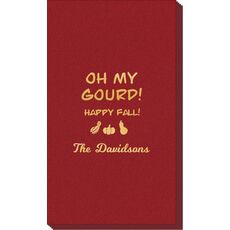 Oh My Gourd Linen Like Guest Towels