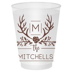 Family Antlers Shatterproof Cups