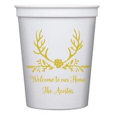 Pine Berry Antlers Stadium Cups