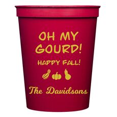 Oh My Gourd Stadium Cups