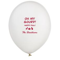 Oh My Gourd Latex Balloons