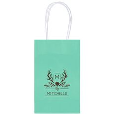 Family Antlers Medium Twisted Handled Bags