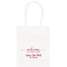 Welcome to Our Cliff Mini Twisted Handled Bags