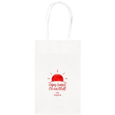 Enjoy Sunset on our Bluff Medium Twisted Handled Bags