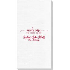 Welcome to Our Cliff Deville Guest Towels