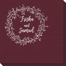 Vine Wreath Napkins