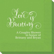 Love is Brewing Napkins