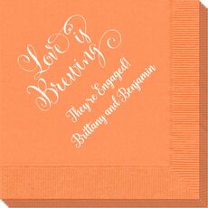 Love is Brewing Napkins