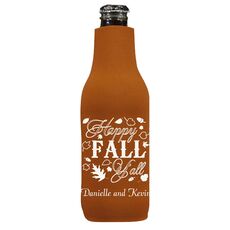 Happy Fall Y'all Bottle Huggers