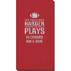 We Tailgate Harder Than Your Team Plays Guest Towels