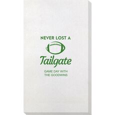 Never Lost A Tailgate Bamboo Luxe Guest Towels