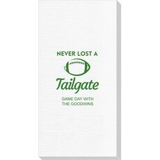 Never Lost A Tailgate Deville Guest Towels