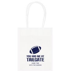 You Had Me At Tailgate Mini Twisted Handled Bags