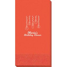 Hanging Vine Lights Guest Towels