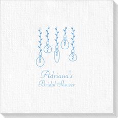 Hanging Vine Lights Deville Napkins
