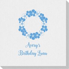 Hawaiian Lei Linen Like Napkins