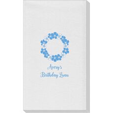 Hawaiian Lei Linen Like Guest Towels