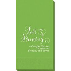 Love is Brewing Guest Towels