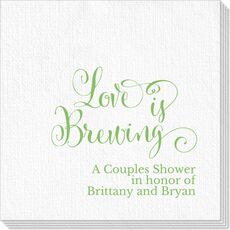 Love is Brewing Deville Napkins
