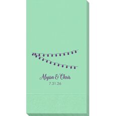 String Lights Guest Towels