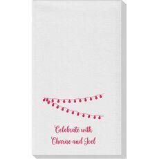 String Lights Linen Like Guest Towels