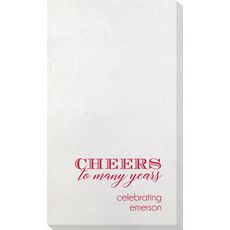 Cheers To Many Years Bamboo Luxe Guest Towels