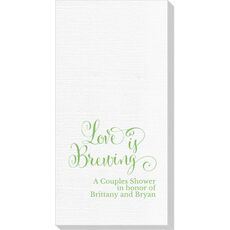 Love is Brewing Deville Guest Towels