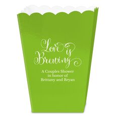 Love is Brewing Mini Popcorn Boxes