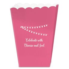 String Lights Mini Popcorn Boxes