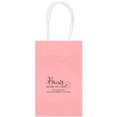 Brews Before The I Dos Medium Twisted Handled Bags