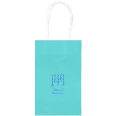 Hanging Vine Lights Medium Twisted Handled Bags