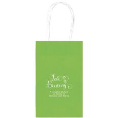Love is Brewing Medium Twisted Handled Bags
