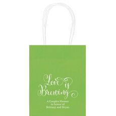 Love is Brewing Mini Twisted Handled Bags