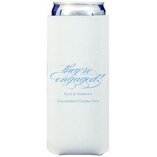 Script They're Engaged Collapsible Slim Huggers