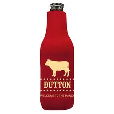 BBQ Cow Bottle Huggers