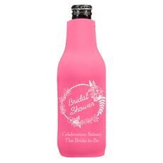 Bridal Shower Wreath Bottle Huggers