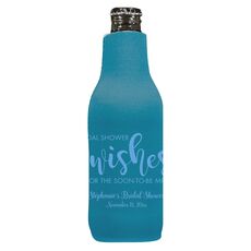 Bridal Shower Wishes Bottle Huggers
