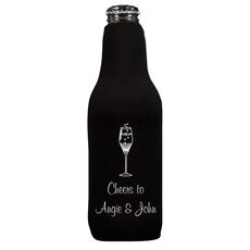 Bubbly Champagne Bottle Huggers