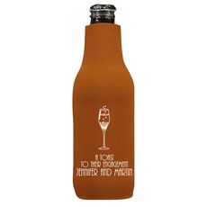 Bubbly Champagne Bottle Huggers