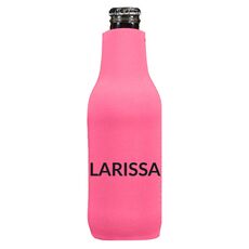 Big Bold Name Bottle Huggers